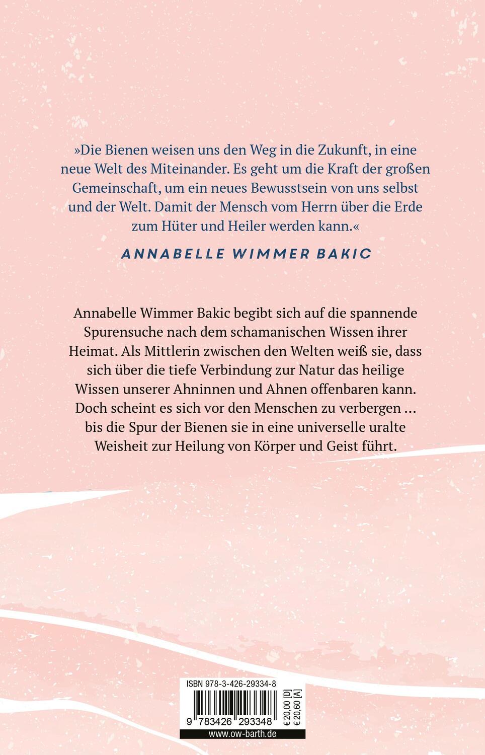 Rückseite: 9783426293348 | Die Spur der Bienen | Annabelle Wimmer Bakic | Taschenbuch | 240 S.