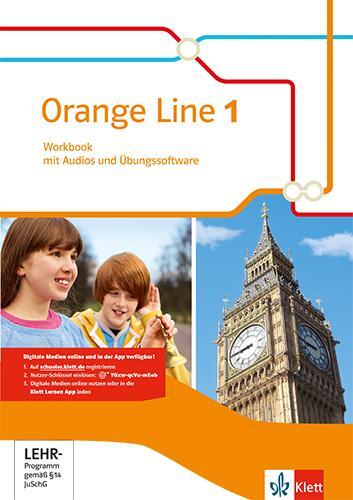 Cover: 9783125480810 | Orange Line 1. Workbook mit Audios und Übungssoftware. Ausgabe 2014