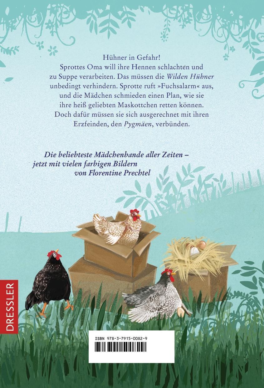 Rückseite: 9783791500829 | Die wilden Hühner | Fuchsalarm | Cornelia Funke | Buch | Dressler