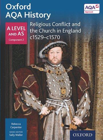 Cover: 9780198354710 | Waller, S: Oxford AQA History for A Level: Religious Conflic | Waller