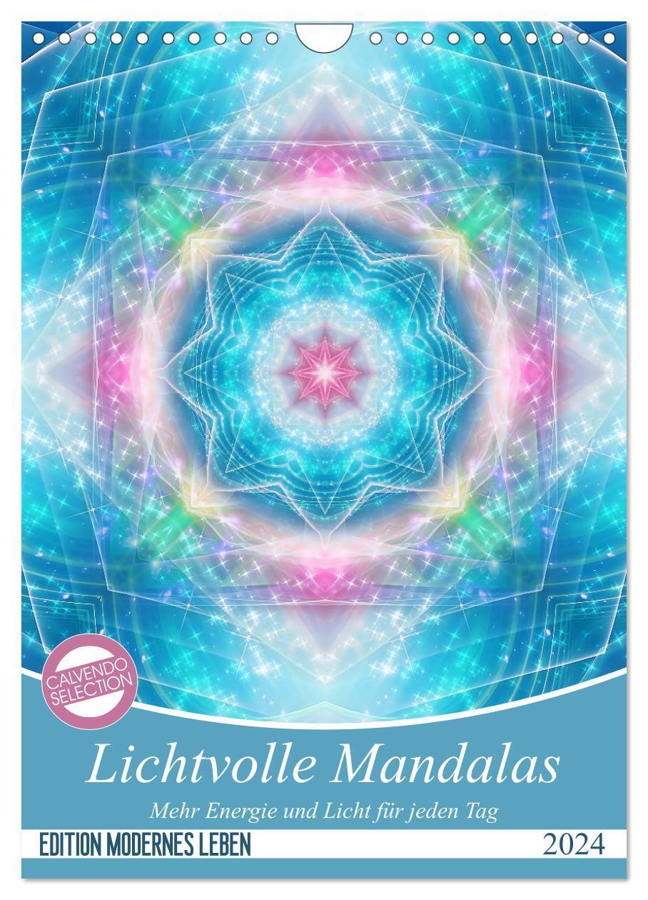 Cover: 9783675755437 | Lichtvolle Mandalas (Wandkalender 2024 DIN A4 hoch), CALVENDO...