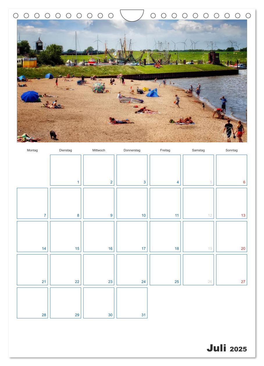 Bild: 9783457078648 | Friesland - Nordseebad Dangast (Wandkalender 2025 DIN A4 hoch),...