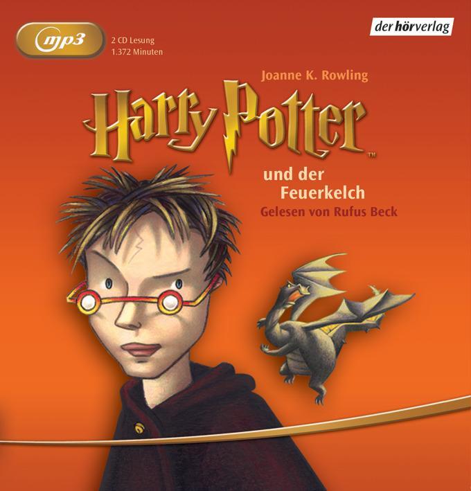 Cover: 9783867176545 | Harry Potter 4 und der Feuerkelch | Gelesen von Rufus Beck | Rowling
