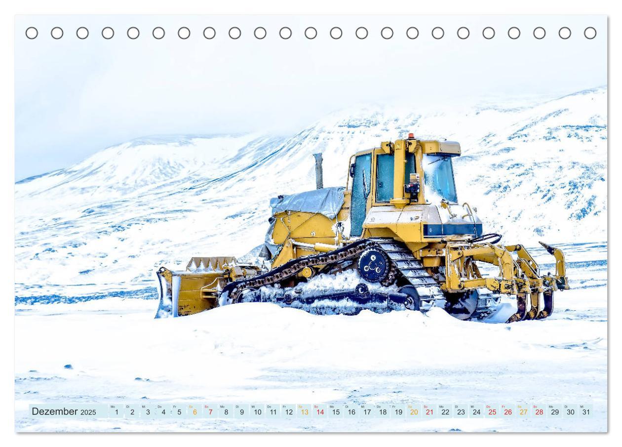 Bild: 9783435289363 | Bulldozer - bärenstarke Arbeitstiere (Tischkalender 2025 DIN A5...