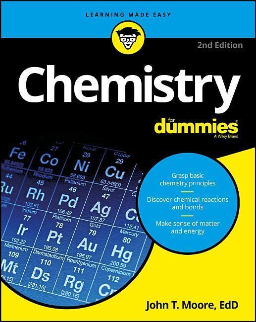 Cover: 9781119293460 | Chemistry For Dummies | John T. Moore | Taschenbuch | Englisch | 2016