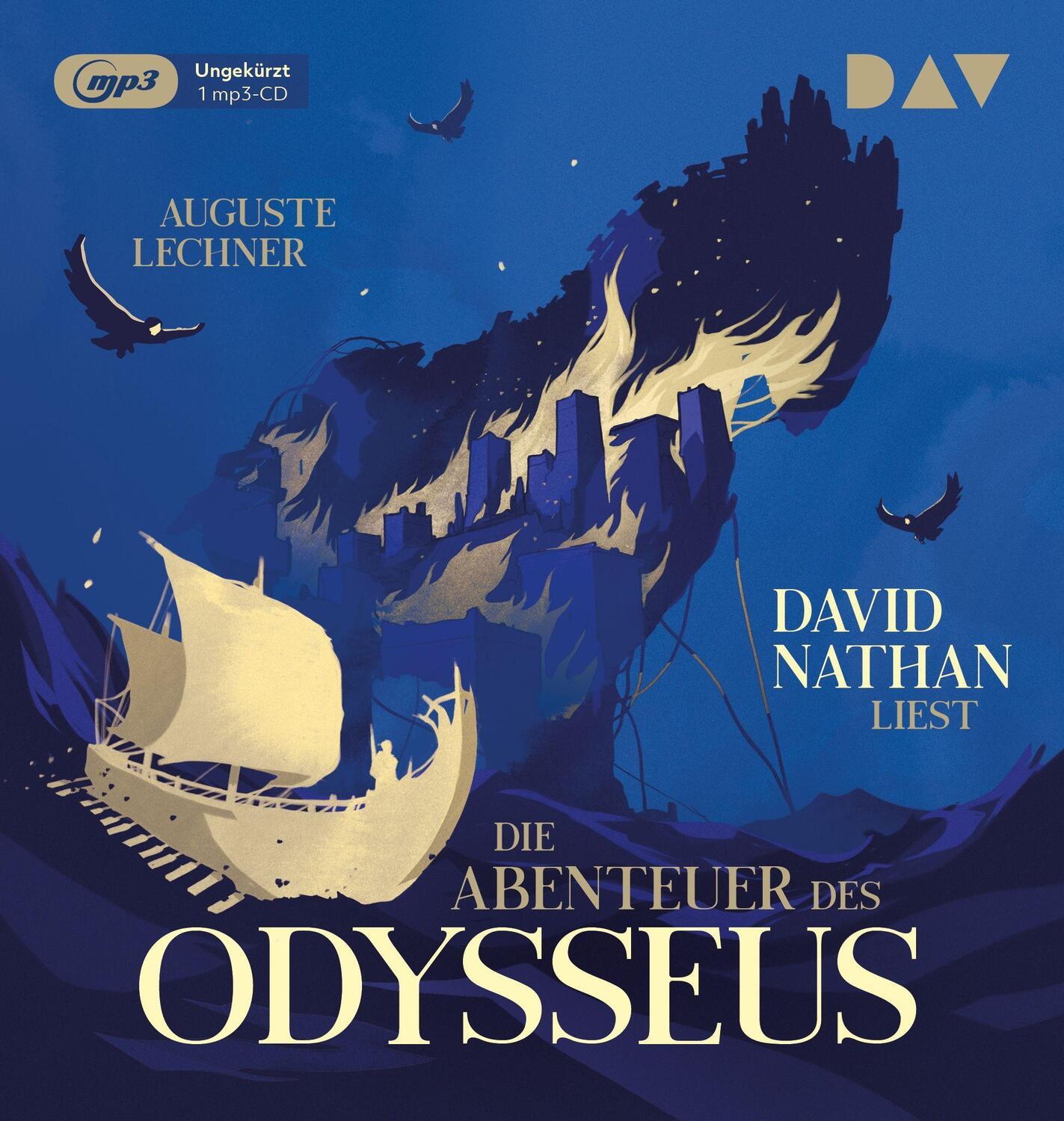Cover: 9783742418692 | Die Abenteuer des Odysseus | Auguste Lechner | MP3 | Deutsch | 2021