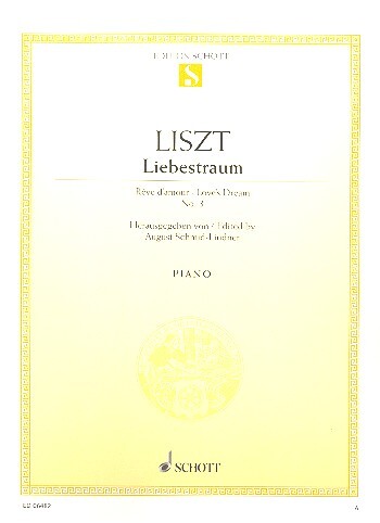 Cover: 9790001089241 | Liebesträume (3 Notturnos) | Franz Liszt | Buch | 7 S. | Deutsch