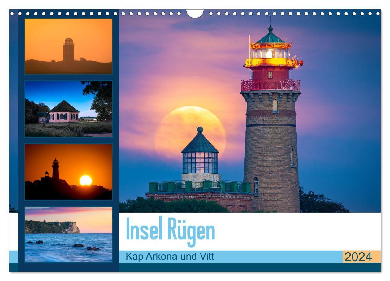 Cover: 9783675439634 | Insel Rügen - Kap Arkona und Vitt (Wandkalender 2024 DIN A3 quer),...