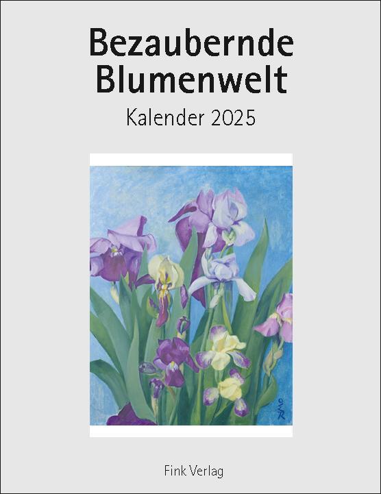 Cover: 9783771720407 | Bezaubernde Blumenwelt 2025 | Kunst-Einsteckkalender | Kalender | 2025