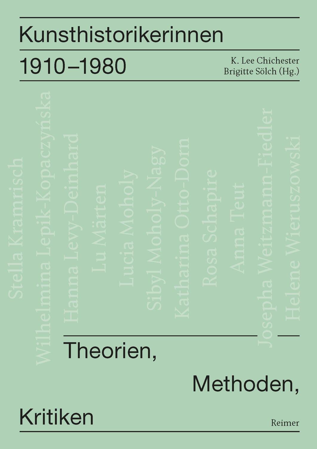 Cover: 9783496016366 | Kunsthistorikerinnen 1910-1980 | Theorien, Methoden, Kritiken | Buch