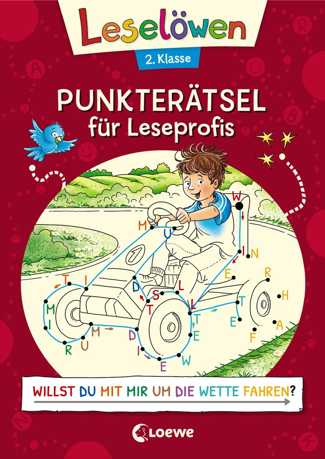 Cover: 9783743204584 | Leselöwen Punkterätsel für Leseprofis - 2. Klasse (Rot) | Taschenbuch