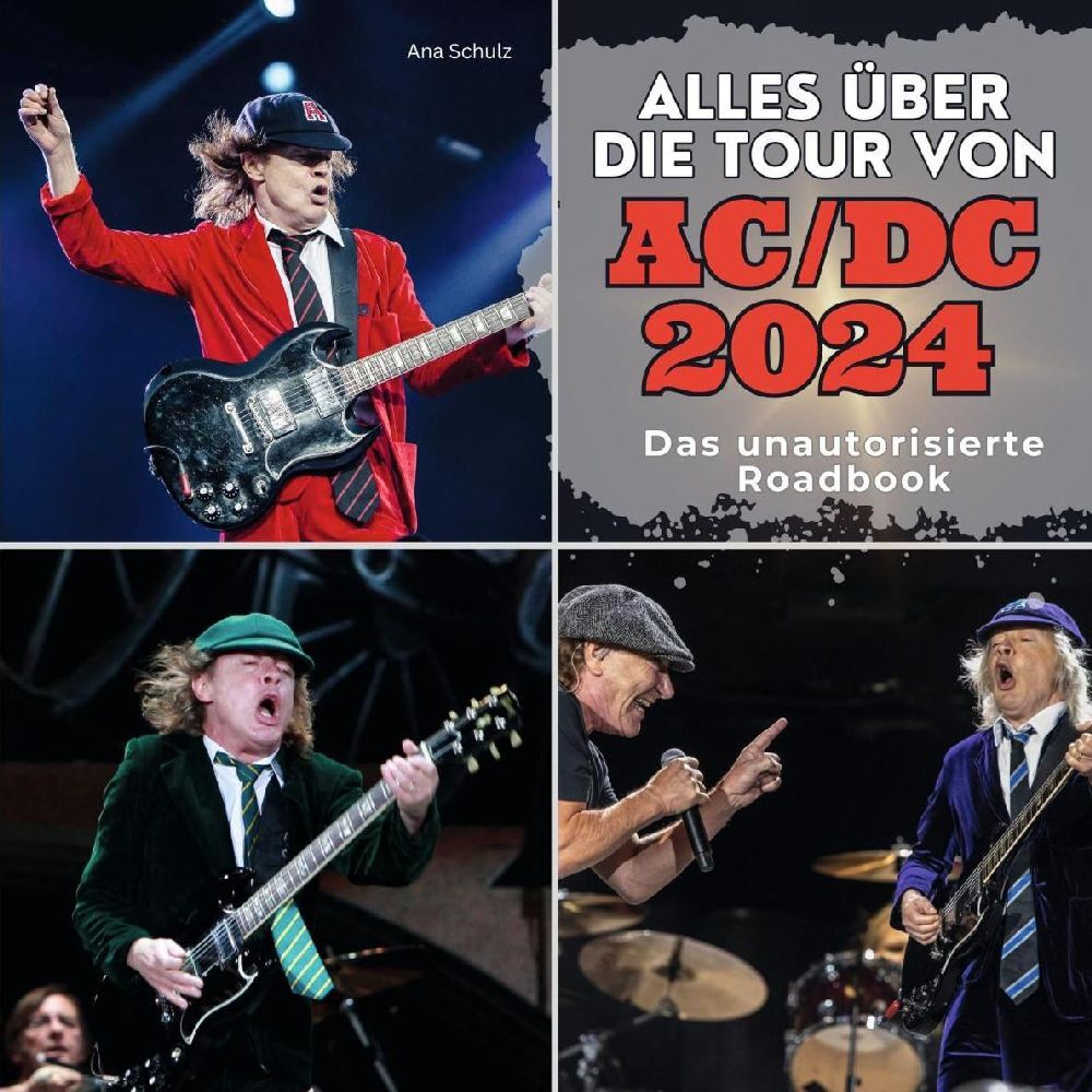 Cover: 9783750564879 | Alles über die Tour von AC/DC 2024 | Das unautorisierte Roadbook