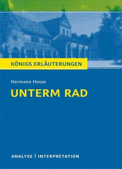 Cover: 9783804419322 | Unterm Rad. Textanalyse und Interpretation | Hermann Hesse | Buch