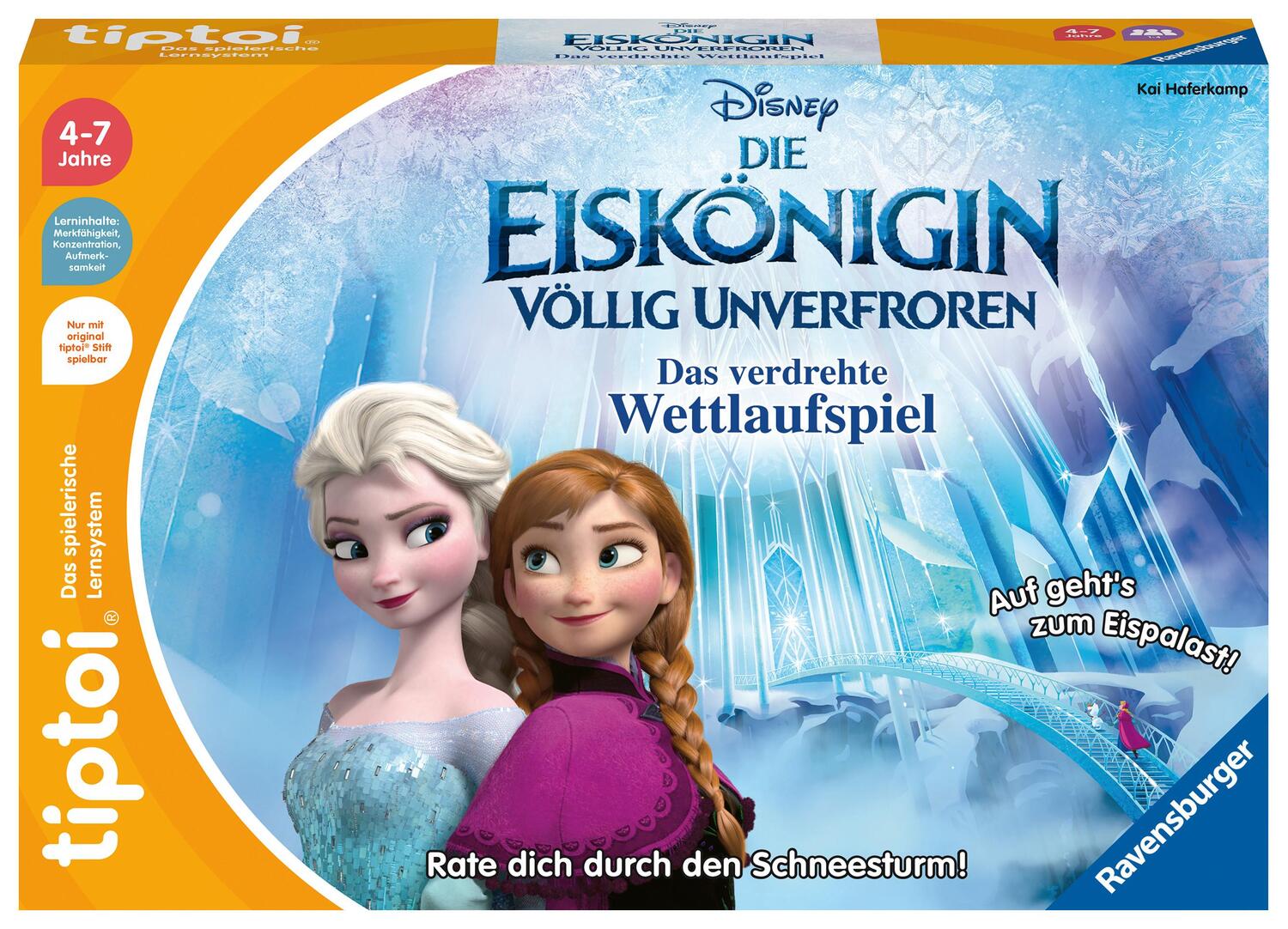 Cover: 4005556001163 | Ravensburger tiptoi Spiel 00116 - Disney Die Eiskönigin - Völlig...