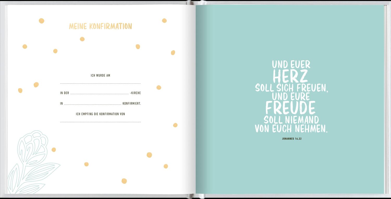 Bild: 4260308343674 | Meine Konfirmation | Gästebuch | Pattloch Verlag | Notizbuch | 48 S.