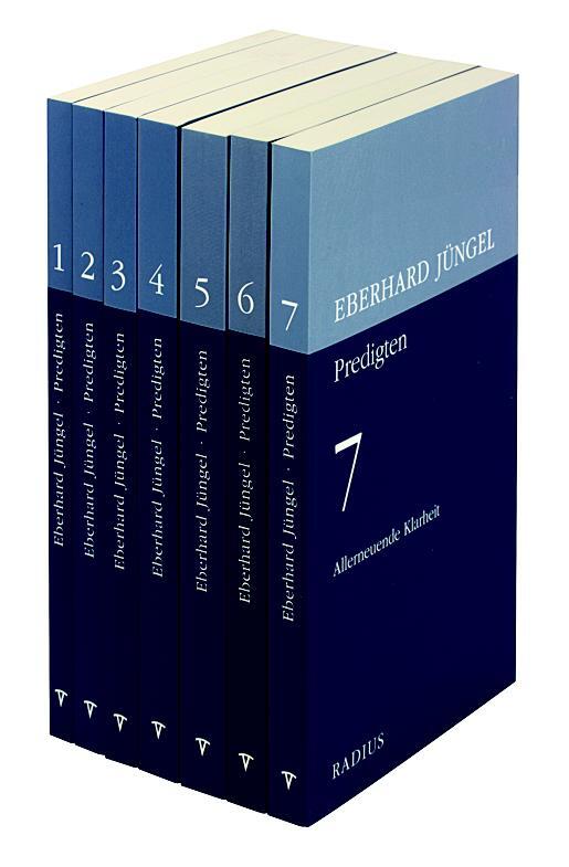 Cover: 9783871739521 | Predigten 1-7 | Eberhard Jüngel | Taschenbuch | 1244 S. | Deutsch