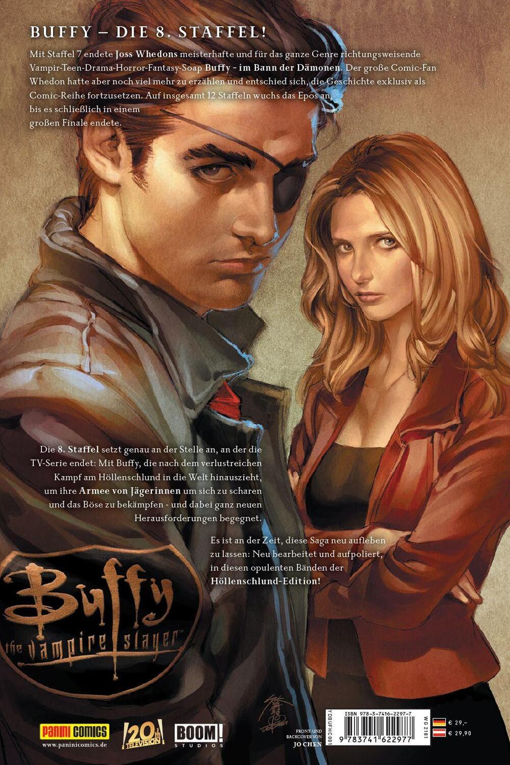 Rückseite: 9783741622977 | Buffy The Vampire Slayer (Staffel 8) Höllenschlund-Edition | Bd. 1