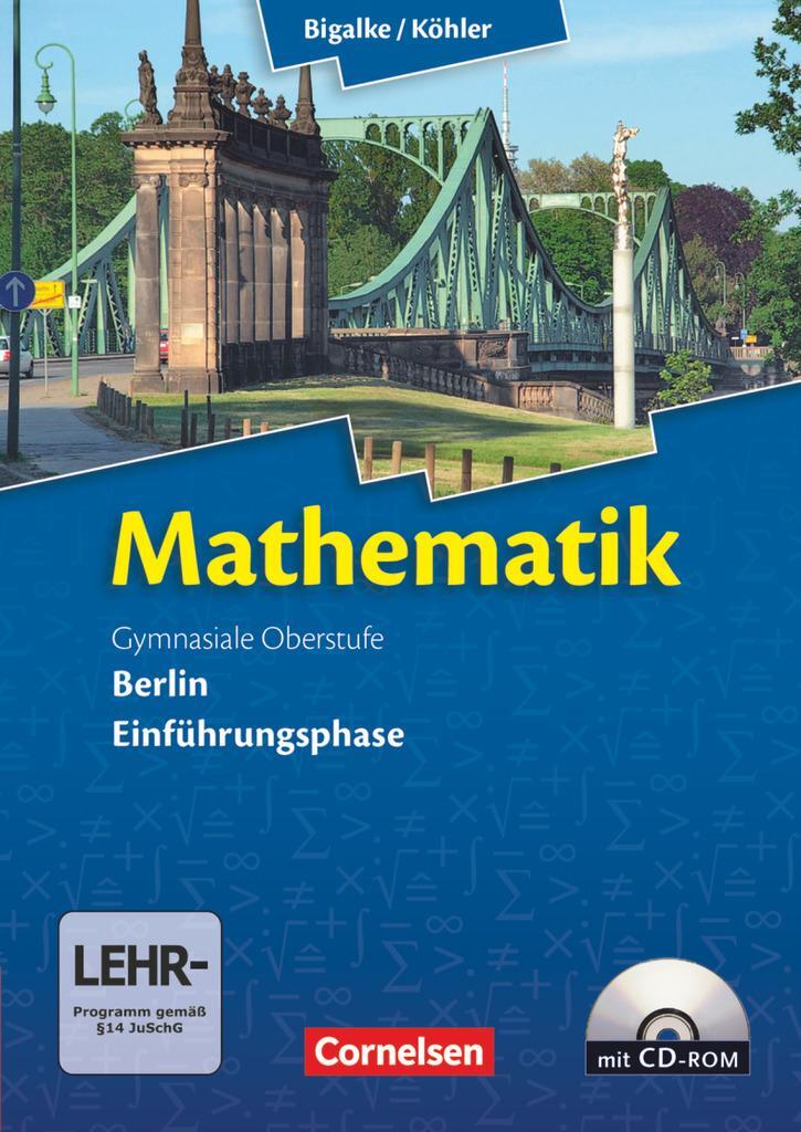 Cover: 9783060400003 | Mathematik Gymnasiale Oberstufe Einführungsphase Berlin....