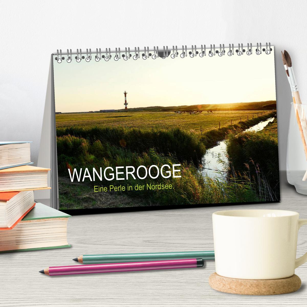 Bild: 9783435633449 | Wangerooge ¿ Eine Perle in der Nordsee. (Tischkalender 2025 DIN A5...