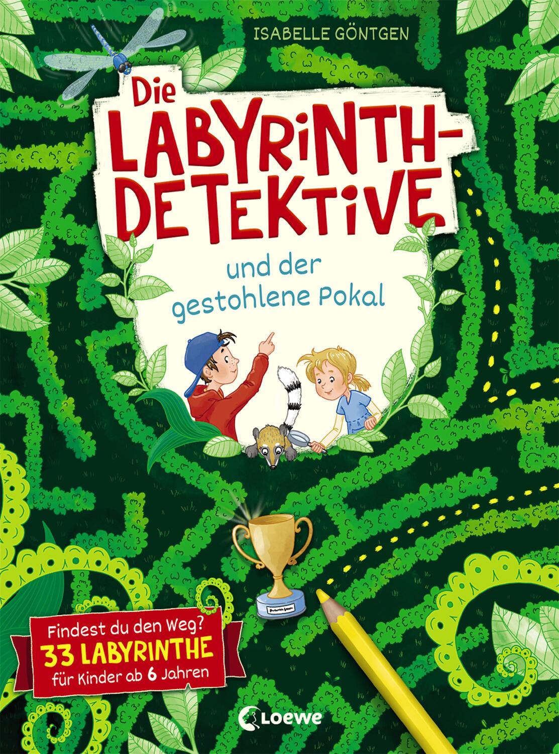 Cover: 9783743206236 | Die Labyrinth-Detektive und der gestohlene Pokal | Rätseln | Buch