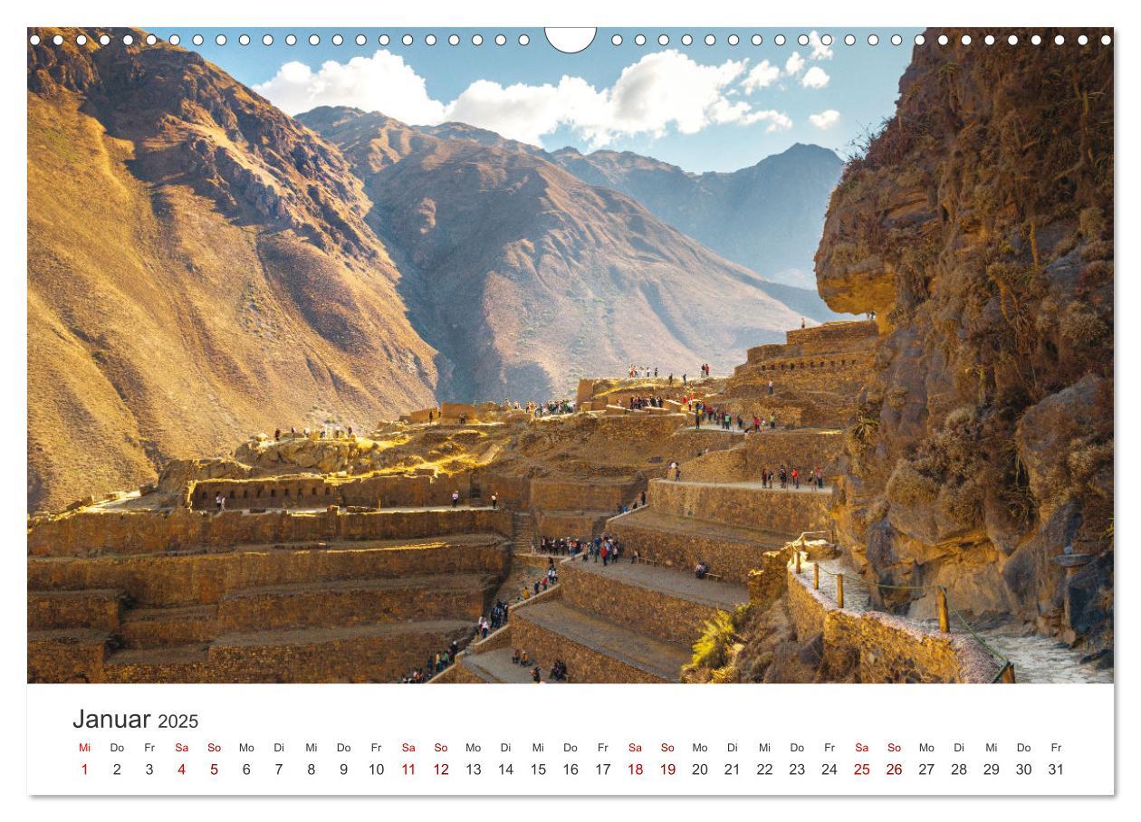 Bild: 9783383785788 | Geheimnisvolles Peru (Wandkalender 2025 DIN A3 quer), CALVENDO...