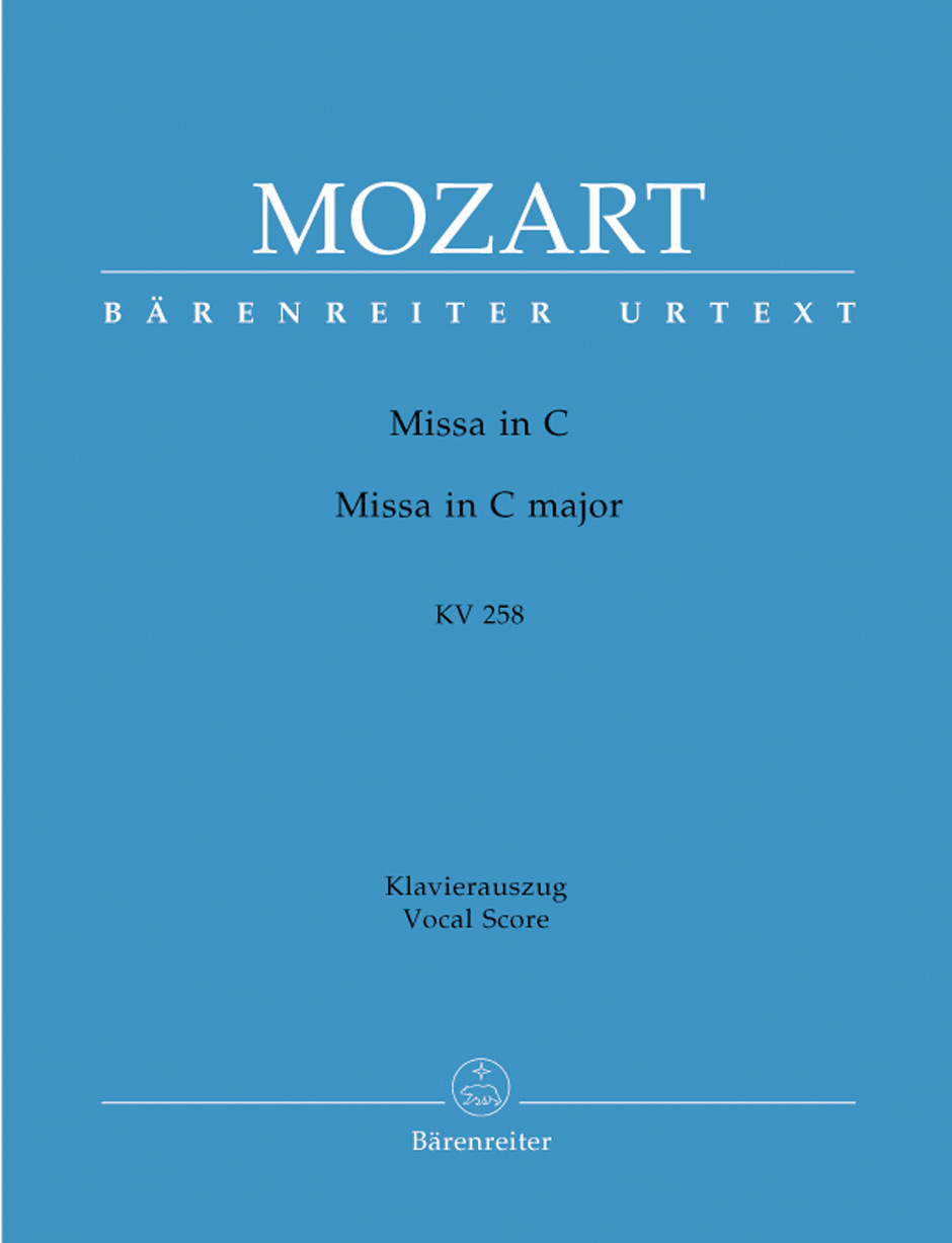 Cover: 9790006457045 | Missa In C Major K.258 | Wolfgang Amadeus Mozart | Buch