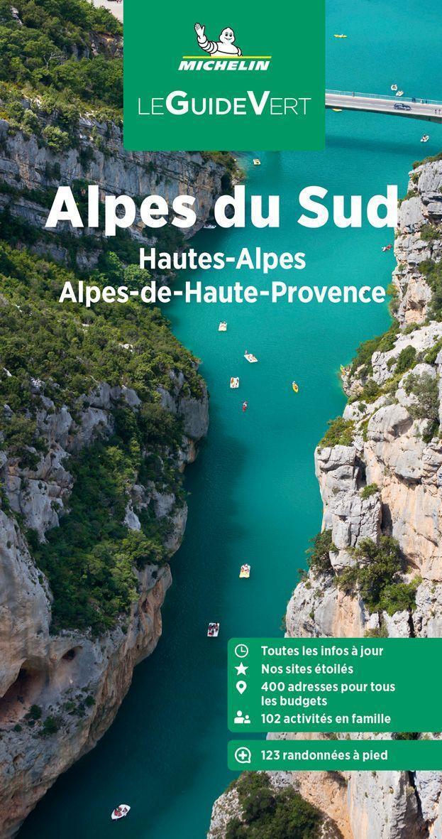 Cover: 9782067257474 | Michelin Alpes du Sud | Buch | Michelin-Grüne Reiseführer | 2023