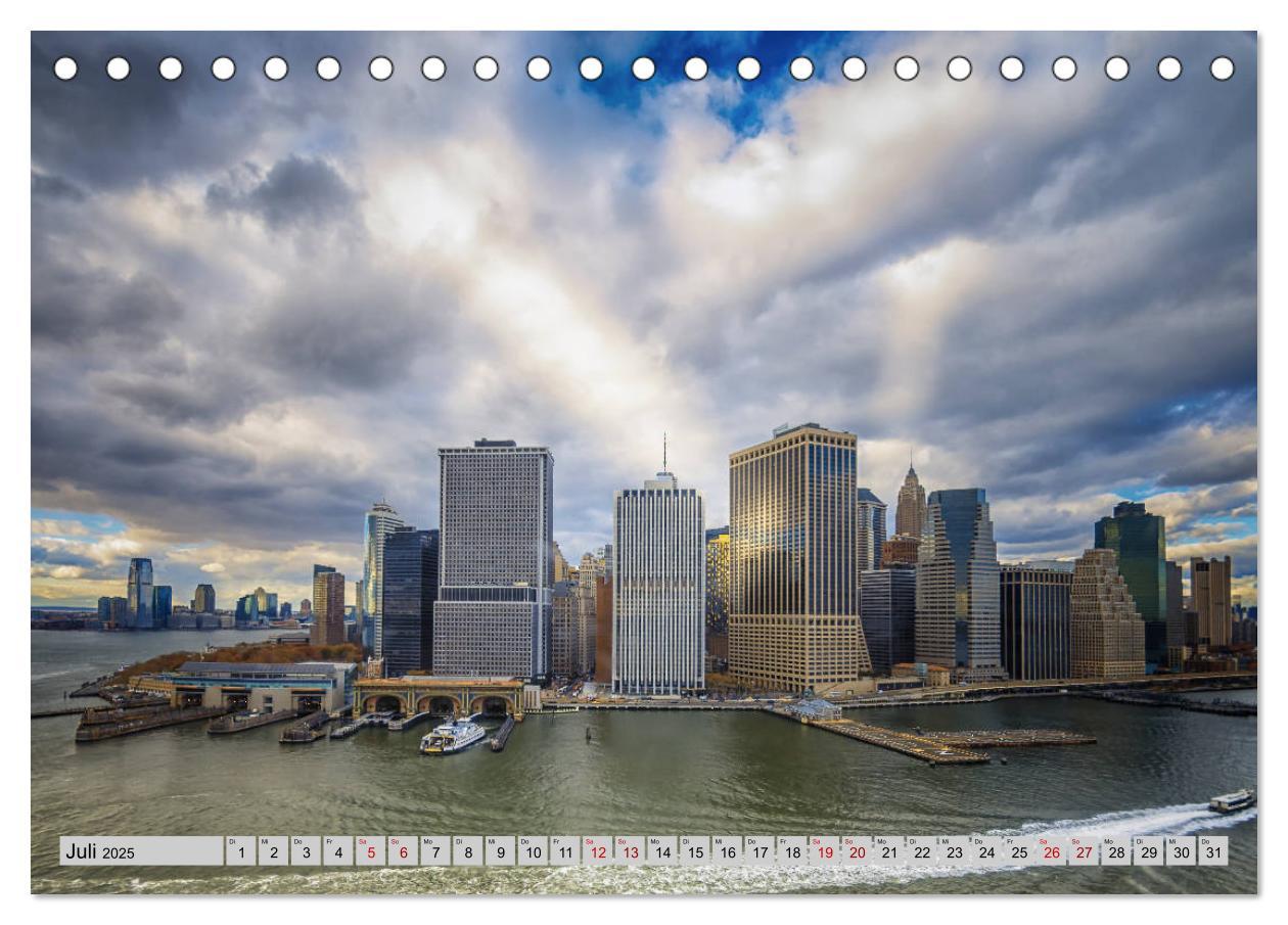 Bild: 9783435412792 | New York Impressionen 2025 (Tischkalender 2025 DIN A5 quer),...