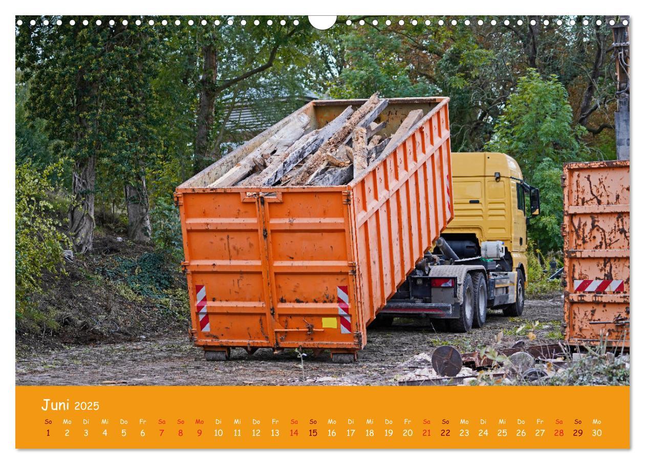 Bild: 9783383999338 | Baumaschinen im Einsatz (Wandkalender 2025 DIN A3 quer), CALVENDO...