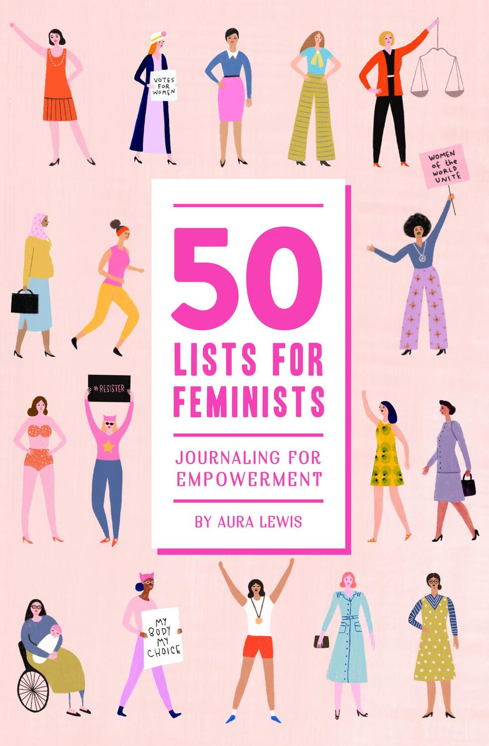 Cover: 9781419741418 | 50 Lists for Feminists (Guided Journal) | Journaling for Empowerment