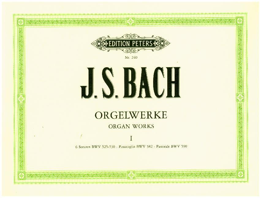 Cover: 9790014003296 | Orgelwerke in 9 Bänden - Band 1 | Johann Sebastian Bach | Taschenbuch