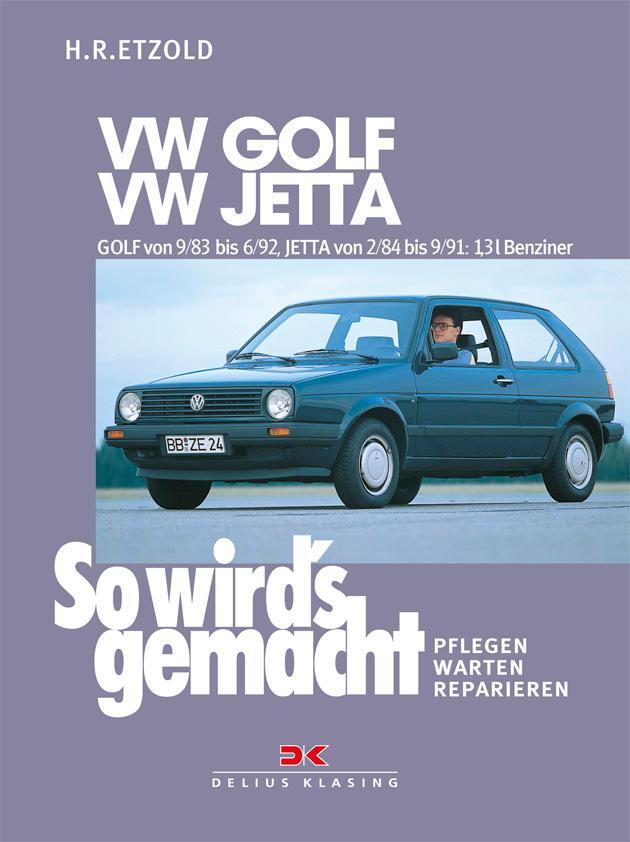 Cover: 9783768804738 | VW GOLF II von 9/83 bis 6/92, VW JETTA II von 2/84 bis 9/91 | Etzold