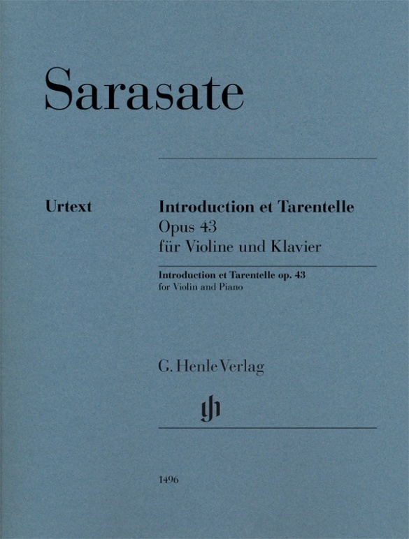 Cover: 9790201814964 | Pablo de Sarasate - Introduction et Tarentelle op. 43 für Violine...