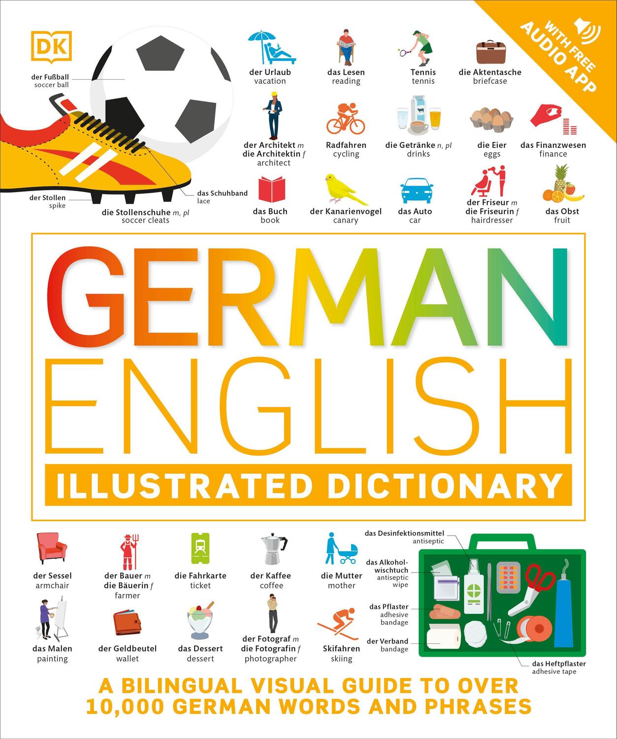 Cover: 9780744080728 | German - English Illustrated Dictionary | Dk | Taschenbuch | Englisch