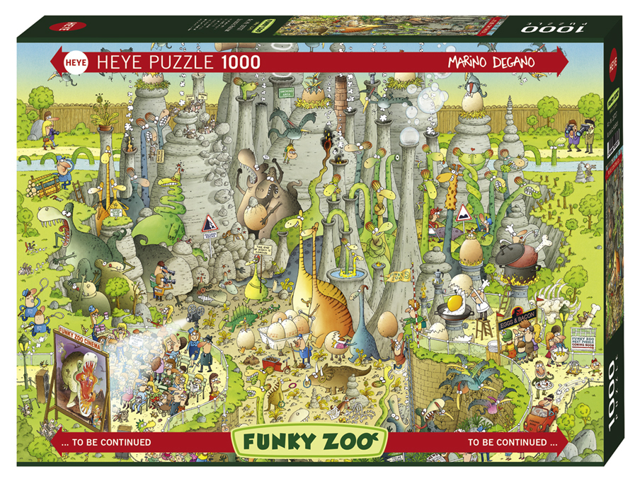 Cover: 4001689297275 | Jurassic Habitat Puzzle | Marino Degano | Spiel | In Spielebox | 29727