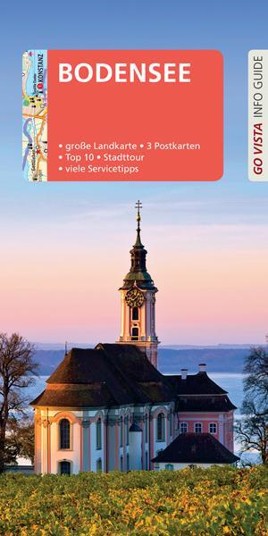 Cover: 9783961414543 | GO VISTA: Reiseführer Bodensee | Mit Faltkarte und 3 Postkarten | Buch