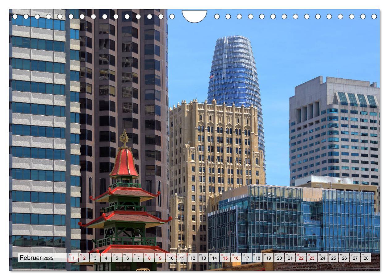 Bild: 9783435110339 | San Francisco - City on the Bay (Wandkalender 2025 DIN A4 quer),...