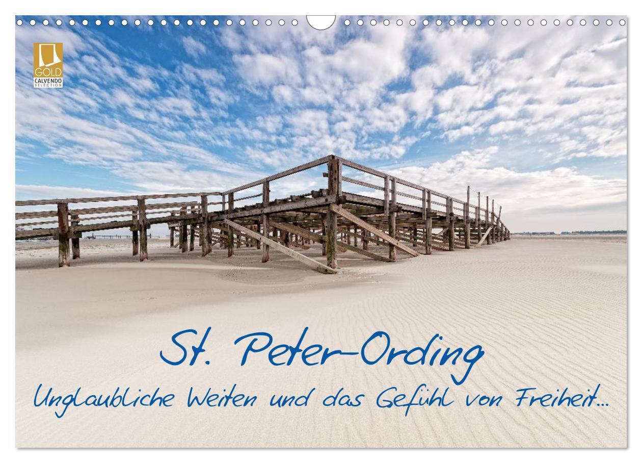 Cover: 9783383410635 | St. Peter-Ording (Wandkalender 2024 DIN A3 quer), CALVENDO...