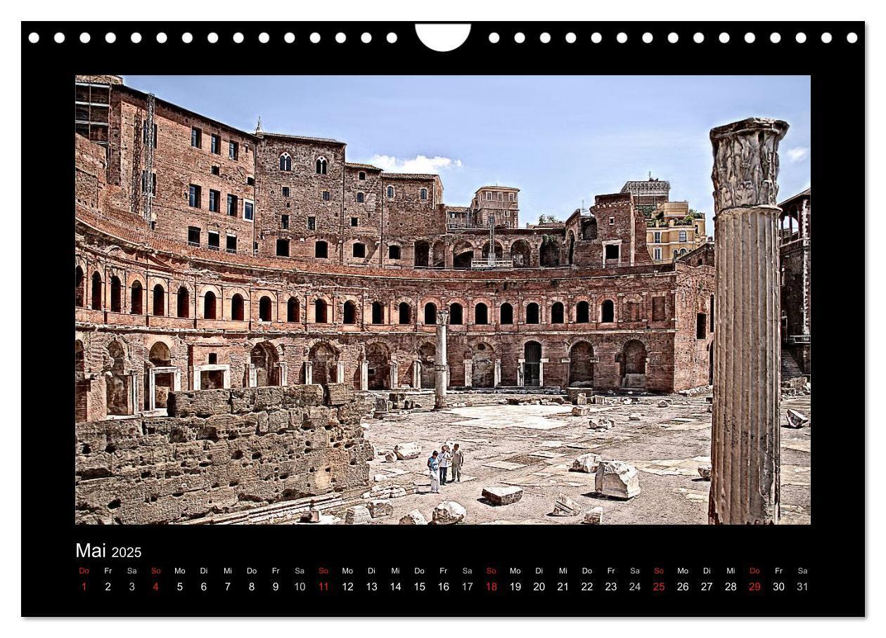 Bild: 9783435828142 | Roma (Wandkalender 2025 DIN A4 quer), CALVENDO Monatskalender | 2025