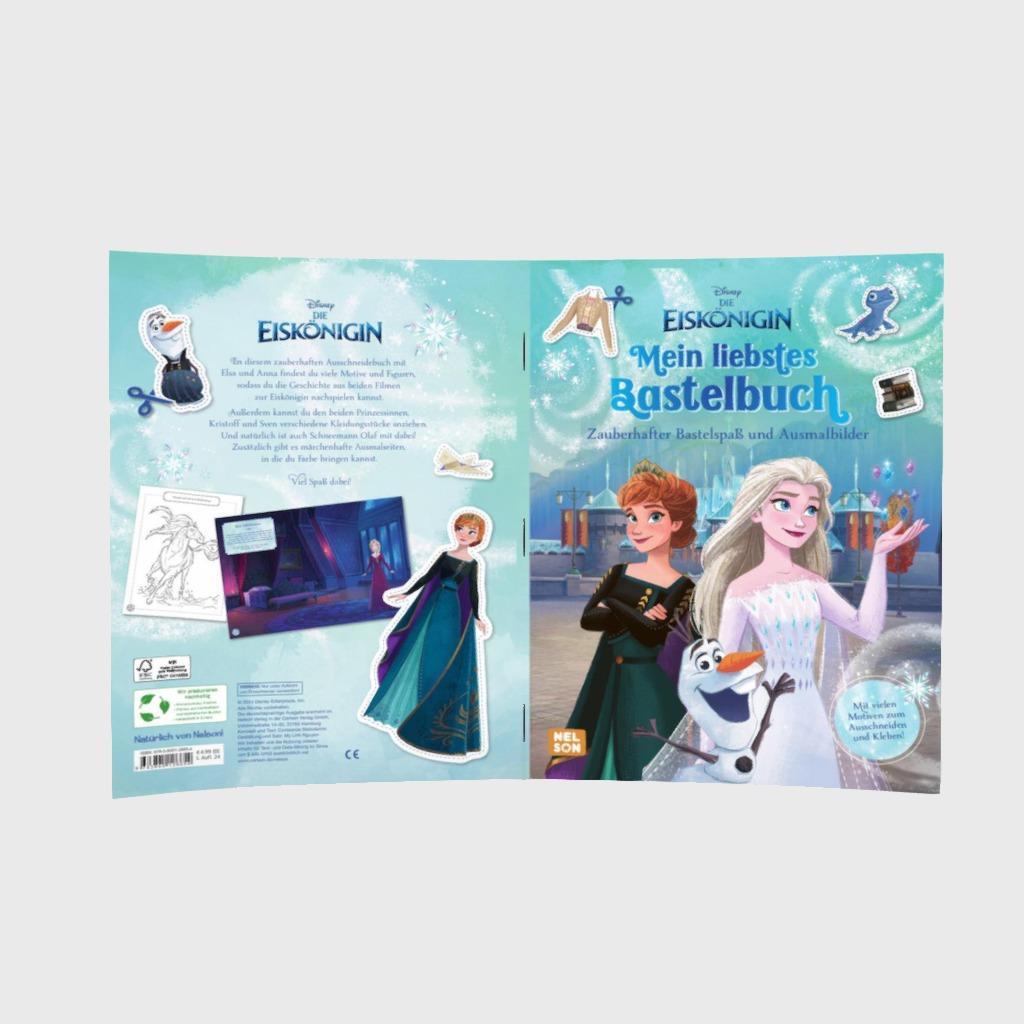 Bild: 9783845126654 | Disney Die Eiskönigin: Mein liebstes Bastelbuch - Zauberhafter...