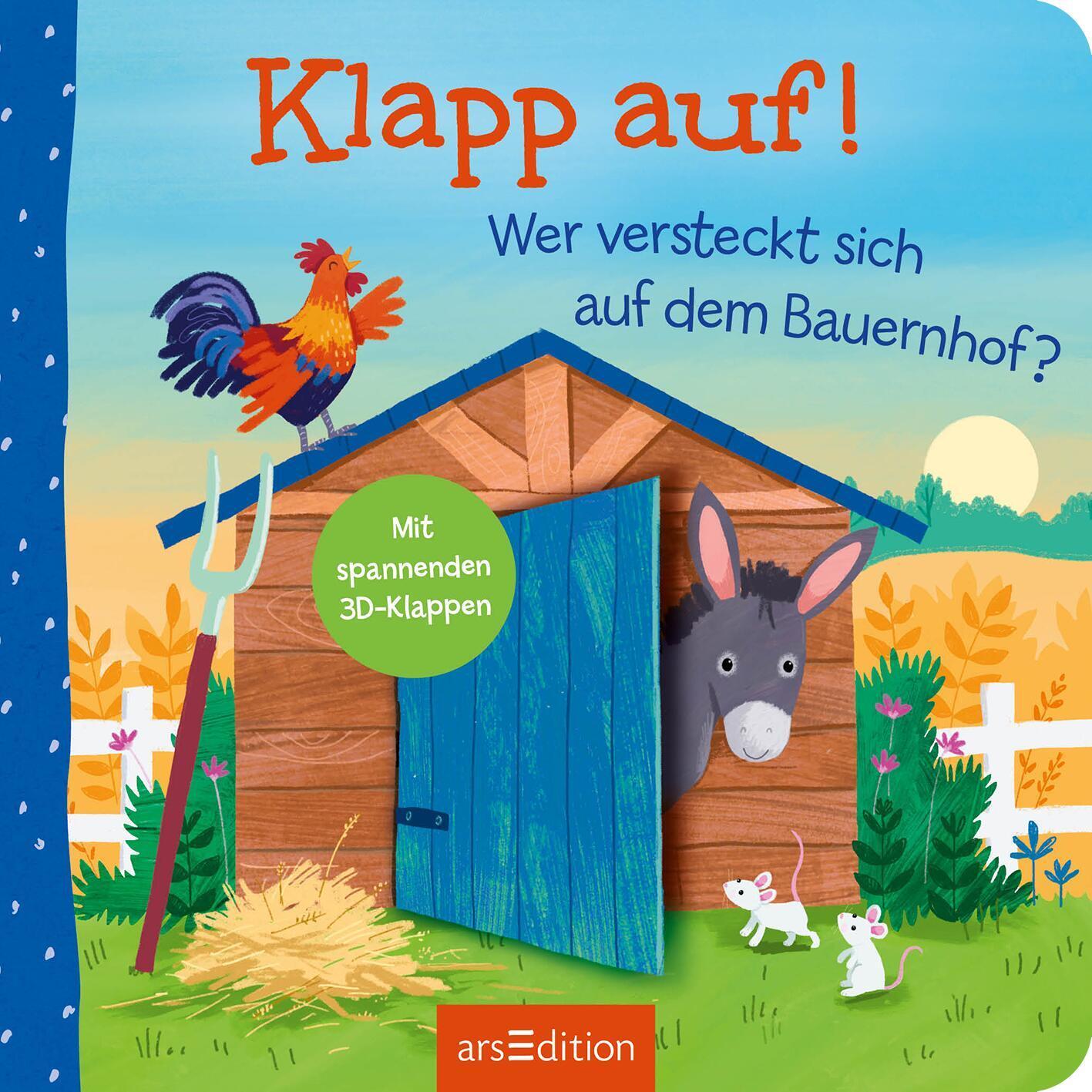 Bild: 9783845855844 | Klapp auf! Wer versteckt sich auf dem Bauernhof? | Elena Bruns | Buch