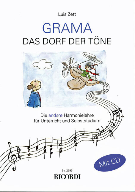 Cover: 9783931788278 | Grama - Das Dorf der Töne, mit Audio-CD | Luis Zett | Buch + CD | 2008
