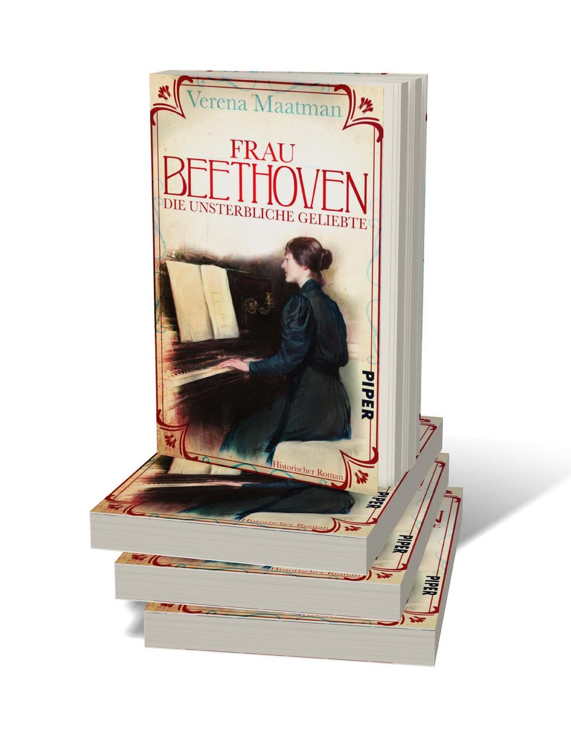 Bild: 9783492503839 | Frau Beethoven | Die unsterbliche Geliebte Romanbiografie | Maatman