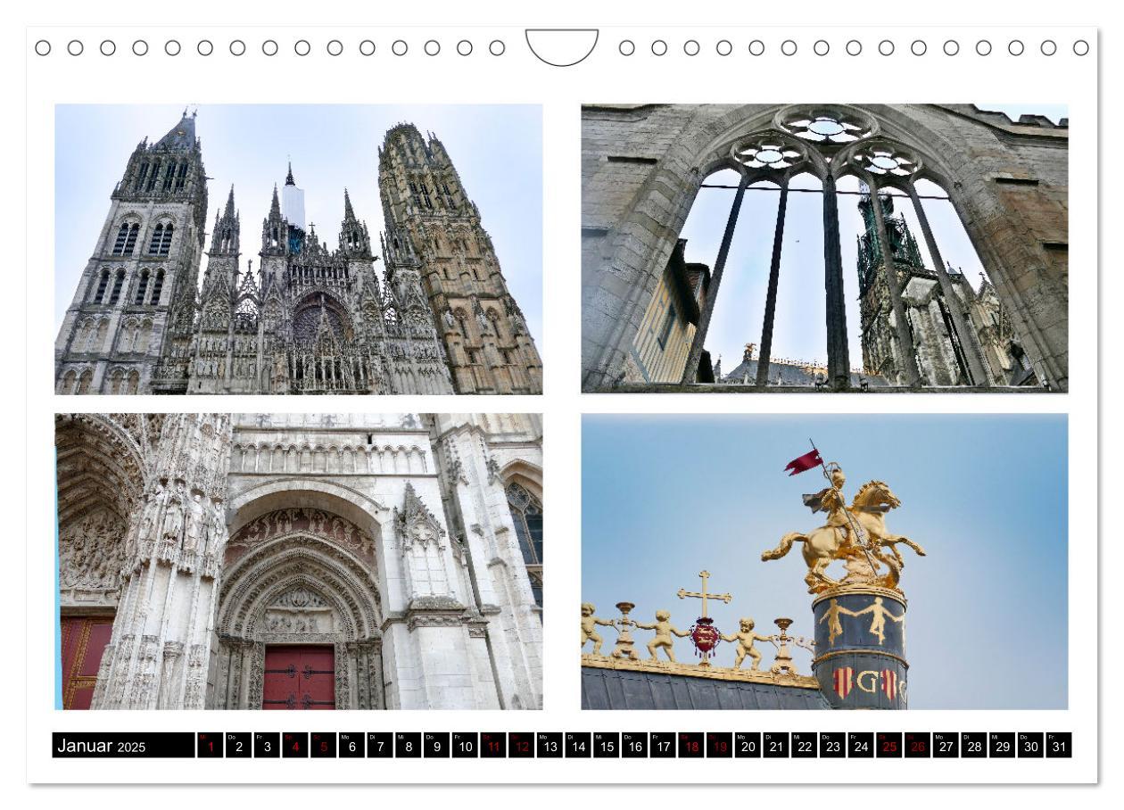 Bild: 9783457224649 | Rouen entdecken (Wandkalender 2025 DIN A4 quer), CALVENDO...