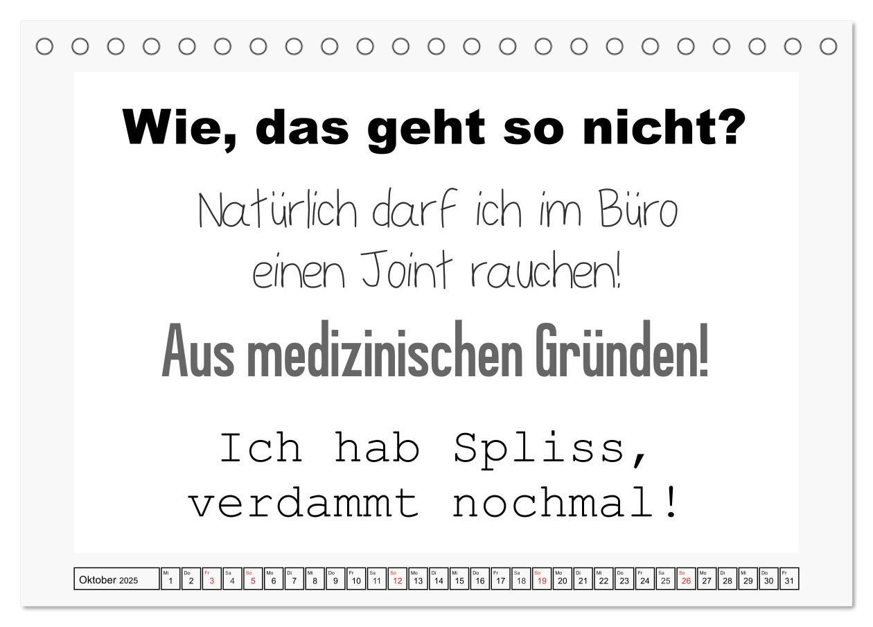 Bild: 9783435199570 | Typo-Kalender für das Büro. Sarkasmus und fiese Sprüche...