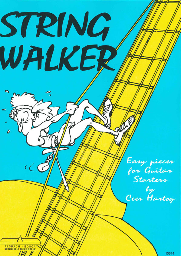 Cover: 9789043145909 | String Walker | Easy pieces for Guitar Starters, Noten | Cees Hartog