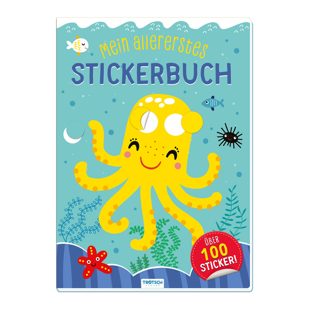 Cover: 9783965528253 | Trötsch Mein allererstes Stickerbuch Tintenfisch | Trötsch Verlag