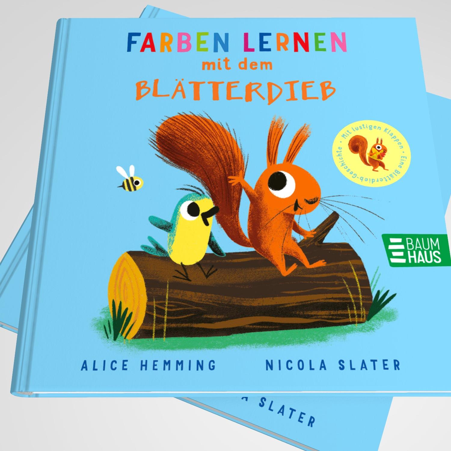 Bild: 9783833910159 | Farben lernen mit dem Blätterdieb | Alice Hemming | Buch | 12 S.