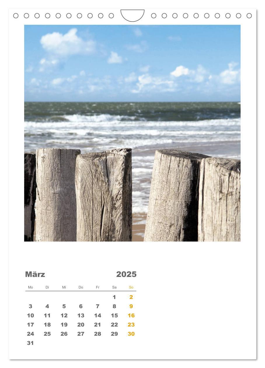 Bild: 9783457051214 | Hollands Strandparadies Zeeland (Wandkalender 2025 DIN A4 hoch),...