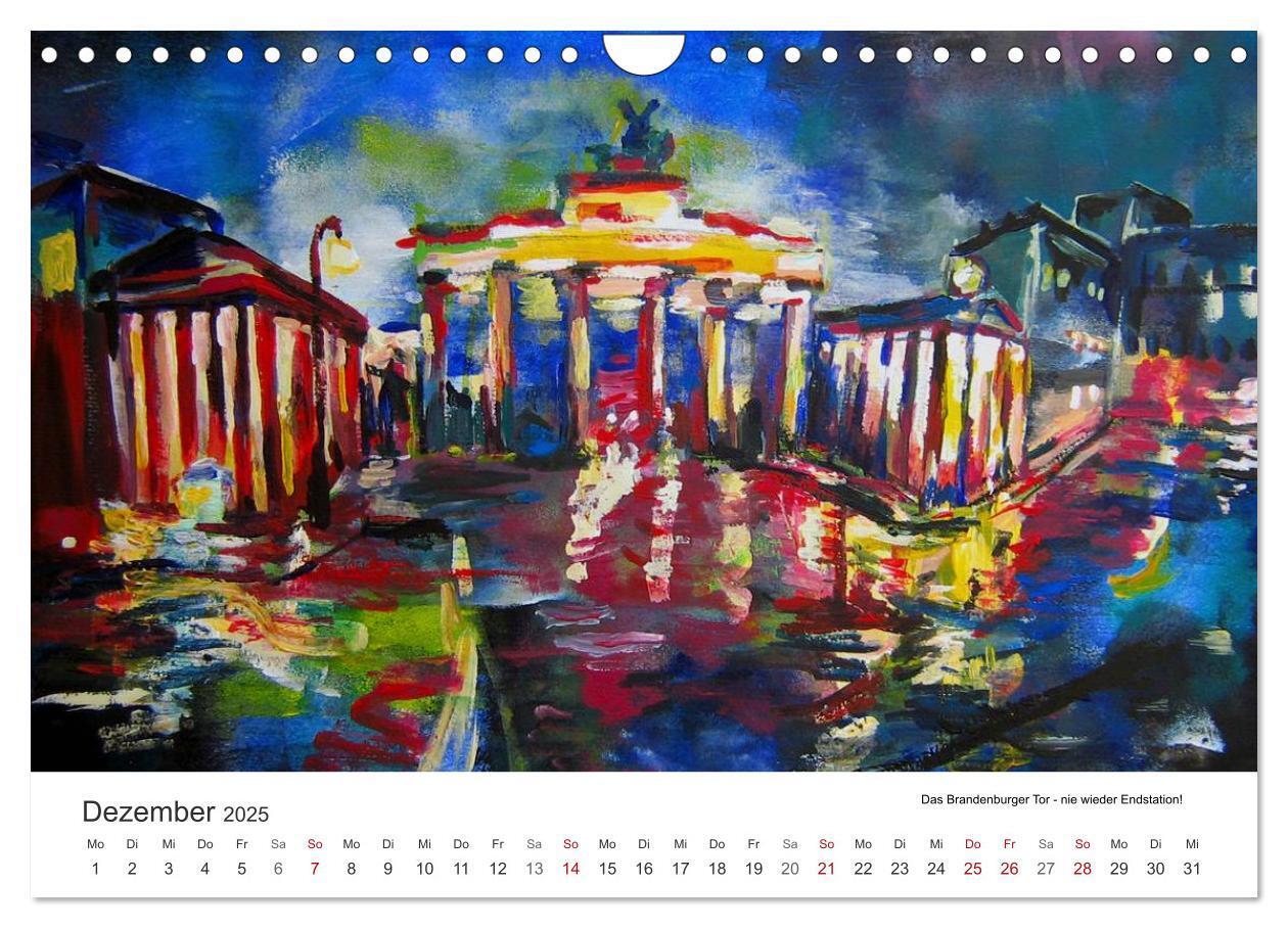 Bild: 9783435513703 | Berlin erlebt und gemalt - Renée König (Wandkalender 2025 DIN A4...